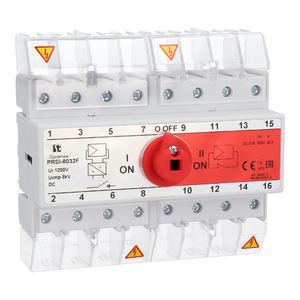 PRSI-F photovoltaic switch with the function of emergency short circuit of panels - Product picture